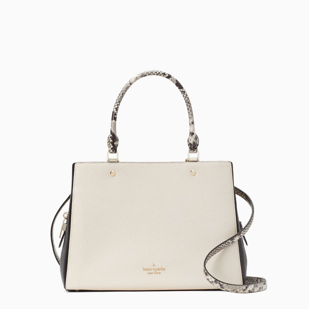 Leila Medium Triple Compartment Satchel